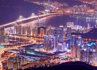 Güney Kore Sokakları ve Yemek South Korea Seoul