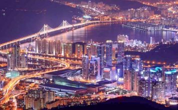 Güney Kore Sokakları ve Yemek South Korea Seoul